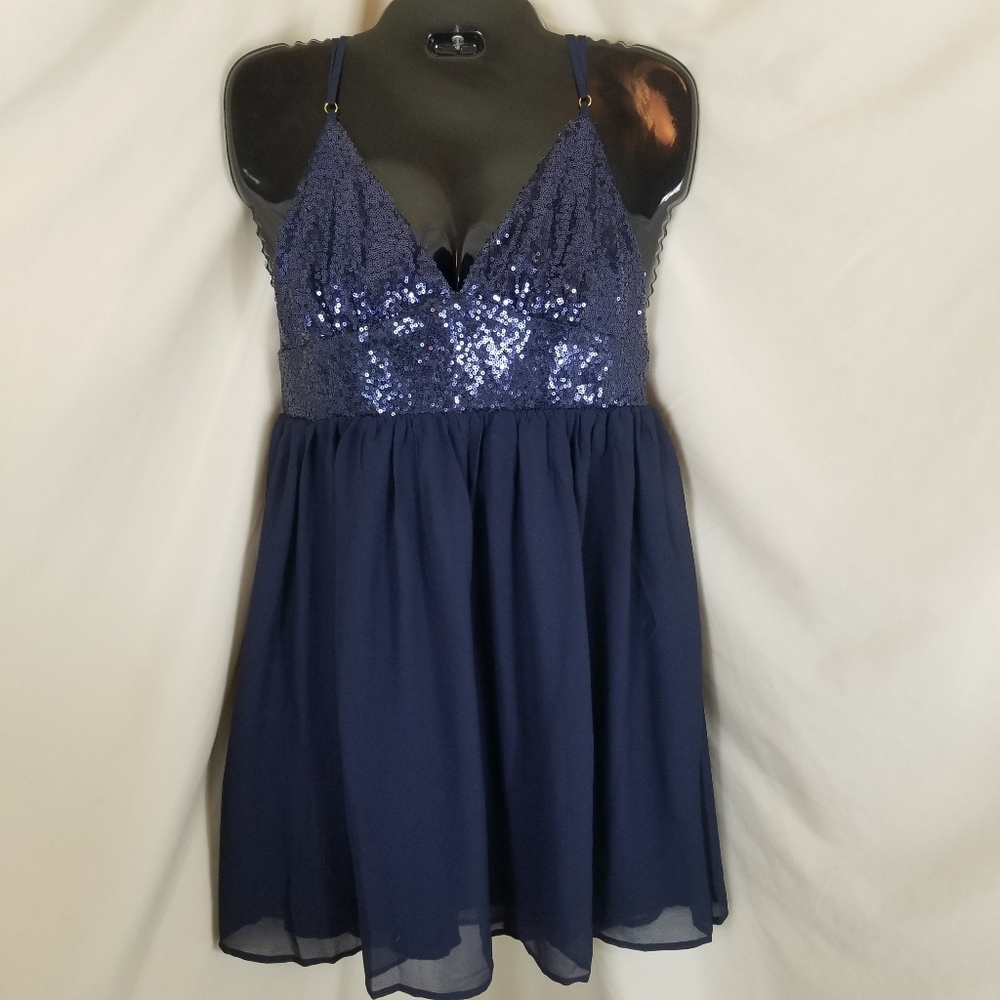 Sensemill Navy Cocktail Dress